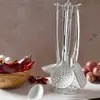 Ensemble de 6 ustensiles de cuisine en silicone avec support en métal ...