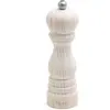 Bisetti - Moulin à poivre en bois Shabby blanc OS
