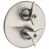 Mamoli GIO Ponti Thermostat à encastrer pour 2 sorties, 3515PE00000F,
