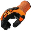 Stocker Gants anti-coupures pour ciseaux 11/XL orange, en nitrile