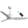 Bimar BIMAR Ventilateur de plafond Eolo - Blanc - 132 x 37,5 x 132 cm