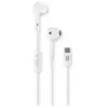 Cellularline AUCAPSULETYPECW écouteur/casque Avec fil Ecouteurs Appels/Musique USB Type-C Blanc