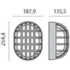 Performance in Lighting Applique d'extérieur robuste EKO anthracite