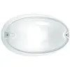 Performance in Lighting Applique d'extérieur ovale Chip noire