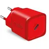SBS Chargeur secteur GaN PD 20W USB C, rouge