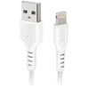SBS Données/Recharge Usb - Lightning Apple Blanc CABLEUSB-LIGHTNINGBL