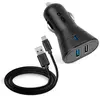 SBS - Chargeur allume cigare Kit De Recharge Usb-Type c Pour Voiture