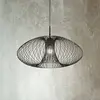 Fabas Luce Suspension Fassa, noir, Ø 60 cm, métal