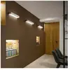 Fabas Luce Applique murale LED Banny, anthracite, largeur 50cm, Up- & Downlight