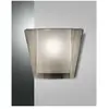 Fabas Luce Lighting - Fabas Luce Viki Applique murale en verre gris transparent, E27