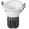 ATILED Spot encastré LED Toodle rond asymétrique, blanc