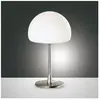 Fabas Luce Lampe à poser LED Gaia variateur tactile, chromée