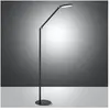 Fabas Luce Regina Lampadaire Intégré LED Verre Noir