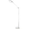 Fabas Luce Regina Lampadaire Intégré LED Verre Blanc
