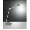 FabasLuce Fabas Luce Regina Lampe de table led intégrée Aluminium Verre