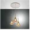 FABAS LUCE Tris Suspension E27 à 3 sources lumineuses, 3582-47-125