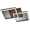 Fabas Luce - Plafonnier led moderne bard 39W Corten 3394-22-361