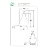 FABAS LUCE Wilma Lampe de table, LED, 3763-30-138,