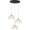 FABAS LUCE Brena Suspension LED à 3 sources lumineuses, ronde, 3755-47...