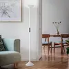 Fabas Luce Lampadaire LED Tratto, blanc, métal, CCT, à intensité varia...