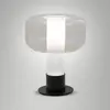Fabas Luce Lampe à poser Flick, transparent, verre, 28 cm, à intensité...