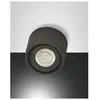 Fabas Luce Downlight LED Anzio à tête pivotante, anthracite