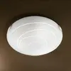 Fabas Luce Plafonnier rond KENT blanc