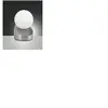 Fabas Luce Belle lampe à poser LED Gravity, nickel
