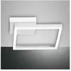 Bard plafonnier led moderne 22W Blanc 3394-21-102 Fabas Luce