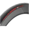 Pirelli P ZERO  Race TT 28' 700x26 Rouge - Fabriqué en Italie, Idéal Triathlon