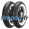 Pneu custom arriÃ¨re Metzeler ME 888 Marathon Ultra flancs blancs 180/