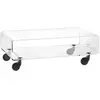 EMPORIUM table basse ANDY (Andy 2 - Méthacrylate transparent)