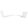 EMPORIUM étagère flexible FLEXA (Blanc Satin - Méthacrylate transparent)