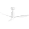 Perenz - Ventilateur de Plafond avec Lumière 7198 b ct Blanc d. 132 cm...