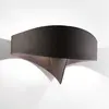 Selène Applique LED Scudo en acier, bronze