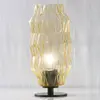 Selène Lampe à poser Origami, ambre