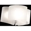 Selène Plafonnier Papiro, à 3 lampes, satiné