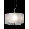 Selène Suspension Papiro, à 3 lampes, satiné