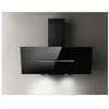 Hotte décorative inclinée 90cm 650 m3/h noir Elica PRF0166933