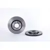 Jeu de 2 disques de frein vernis BREMBO 09.9908.21 - Réf. 1394785