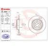 Jeu de 2 disques de frein vernis BREMBO 08.D864.11 - Réf. 1417506