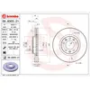 BREMBO Disque de frein VORNE pour OPEL COMBO Großraumlimousine (X19)