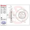 Jeu de 2 disques de frein vernis BREMBO 09.B356.31 - Réf. 1393724
