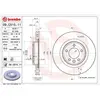 Jeu de 2 disques de frein vernis BREMBO 09.C515.11 - Réf. 1393799