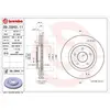 Jeu de 2 disques de frein vernis BREMBO 09.D943.11 - Réf. 1393889