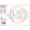 Disque de frein COATED DISC LINE 08.D568.11 Brembo 08.D568.11