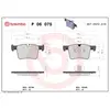Kit de plaquettes de frein, frein à disque P 06 075 Brembo P06075