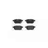 Jeu de 4 plaquettes de frein BREMBO P 83 133 - Réf. 1396383
