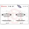 Kit de plaquettes de frein, frein à disque P 85 127 Brembo P85127