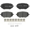 Jeu de plaquettes de frein, frein à disque P 68 073 Brembo P68073
